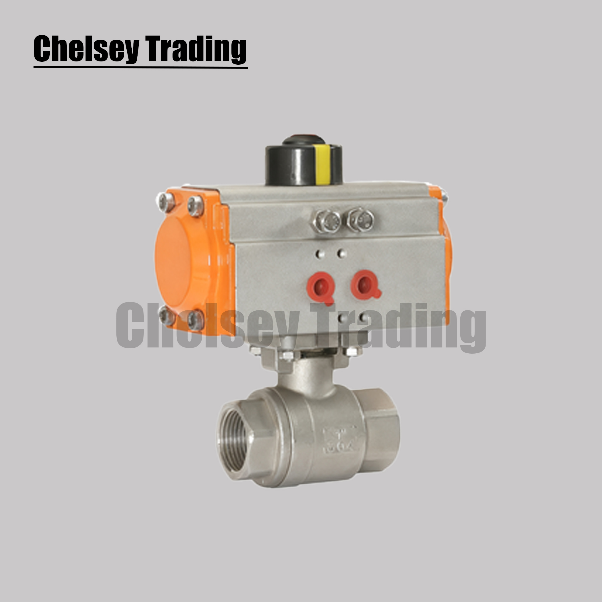 2-Piece Pneumatic Ball Valve