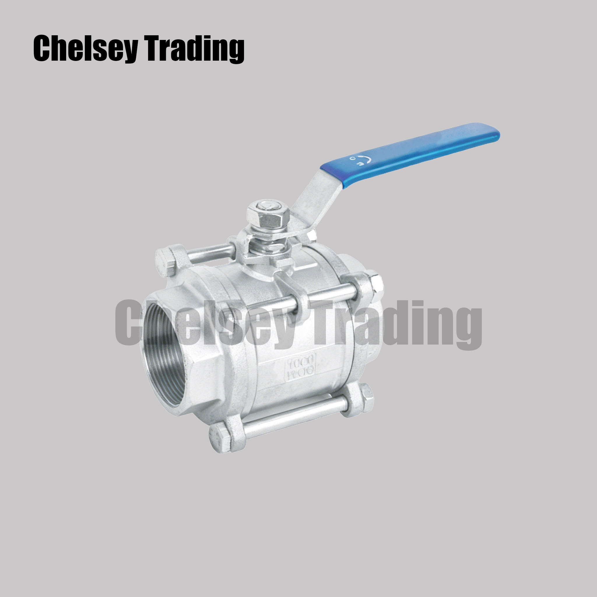 3-Piece Threaded Ball Valve