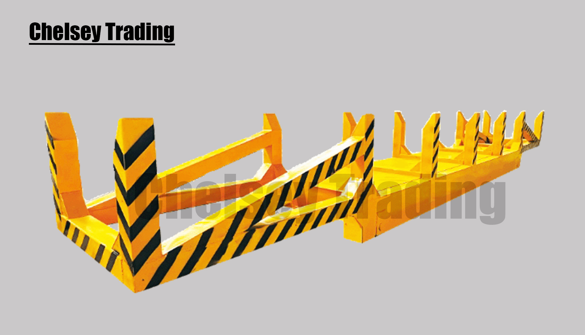 Extended Railed Electric Flat Car