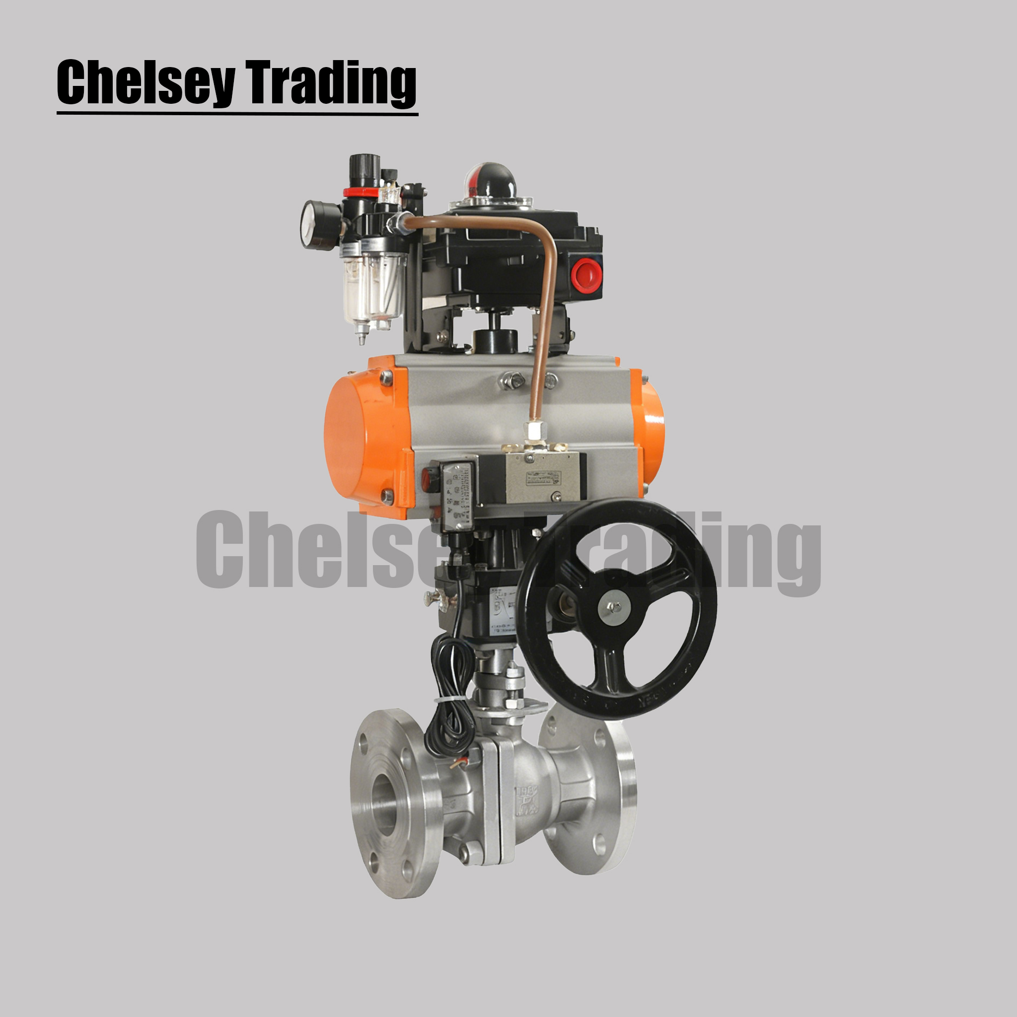 Pneumatic Flanged Ball Valve