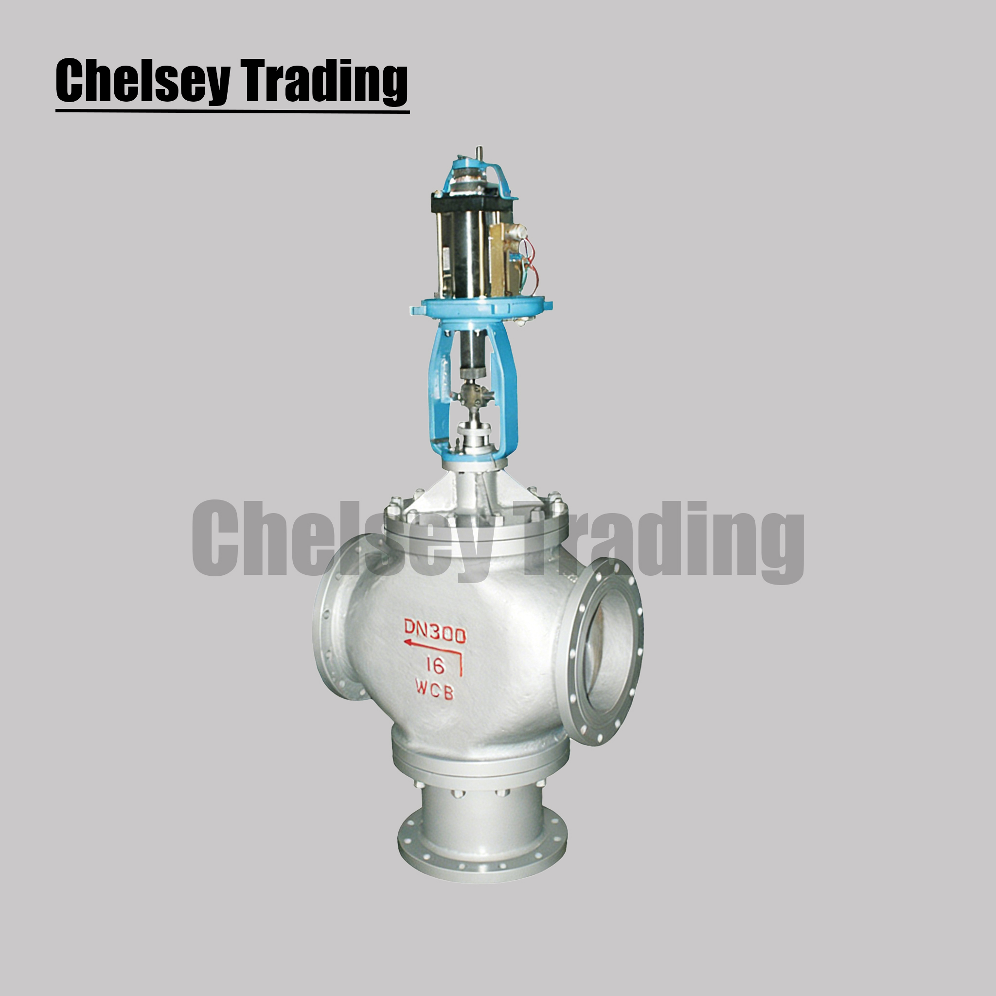 Pneumatic Three Way Control Valve