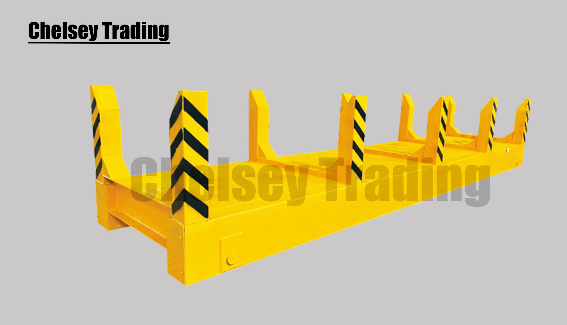 Railed Electric Flat Car