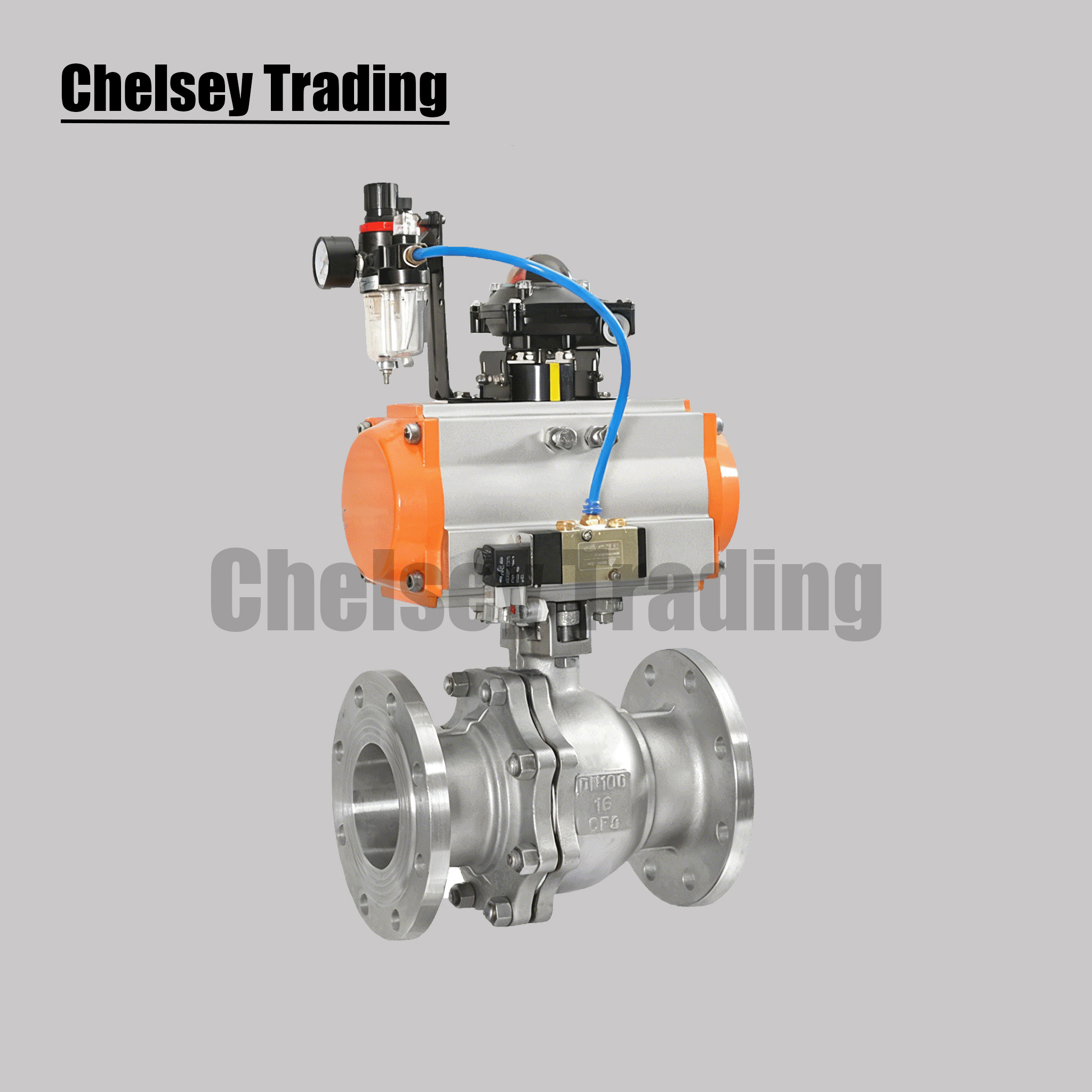 Stainless Steel Pneumatic Ball Valve